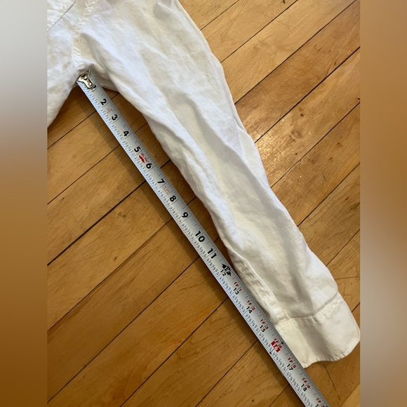 Tommy Bahama Relax White Linen Long Sleeve Button Down - Picture 10 of 10